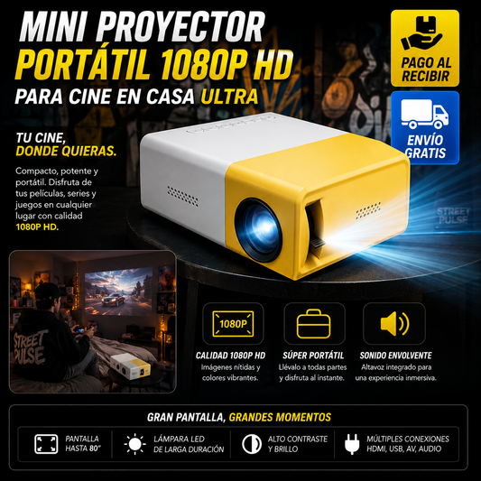 Mini proyector portátil