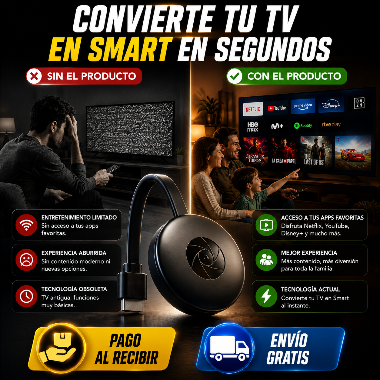 SmartCast Pro – Convierte tu TV en Smart TV
