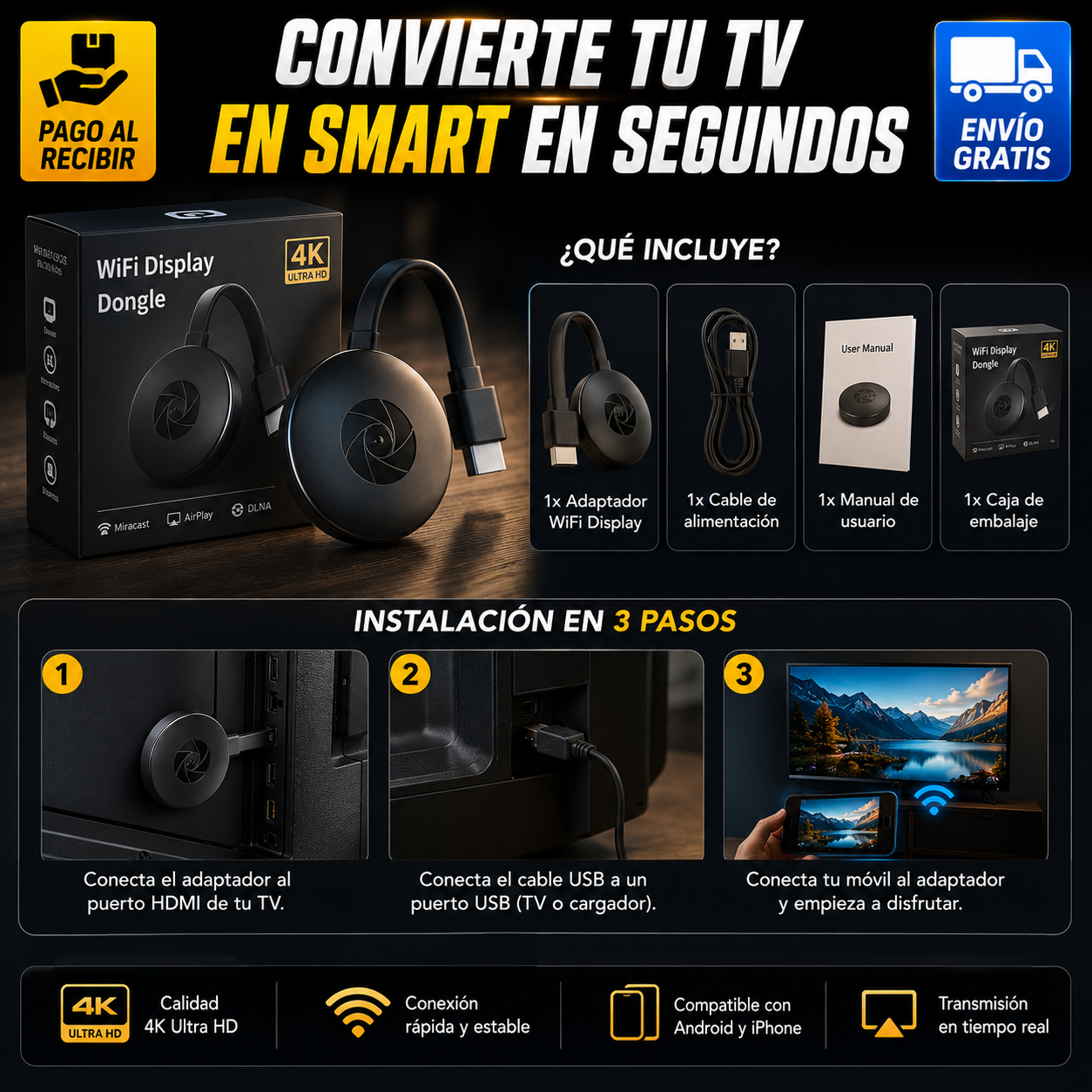SmartCast Pro – Convierte tu TV en Smart TV