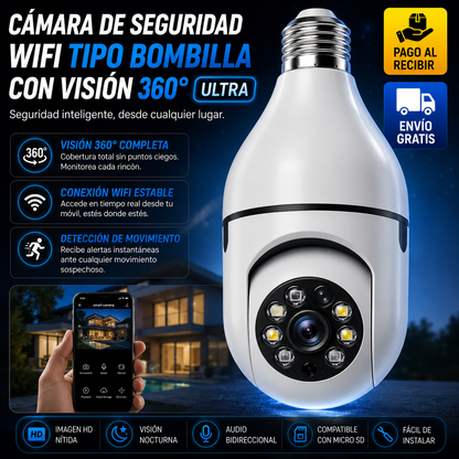 Cámara de seguridad WiFi