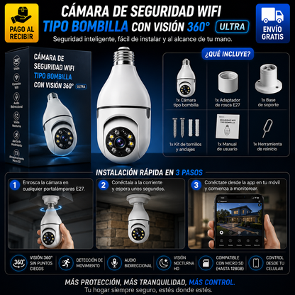 Cámara de seguridad WiFi